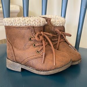 Distressed Toddler Size 4 Booties